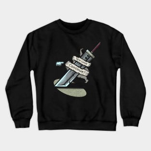 Continue? Crewneck Sweatshirt